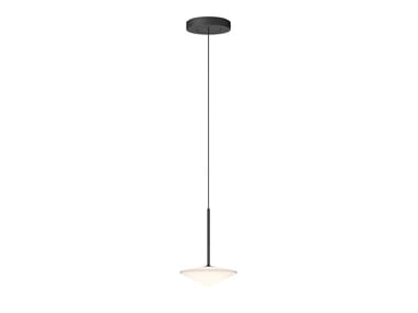 TEMPO 5774 / 5780 - LED glass and steel pendant lamp by Vibia