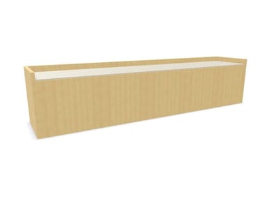 TEMPO AP04060 - Suspended laminate sideboard by Andreu World