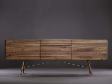 TESA - Solid wood sideboard with drawers by Artisan