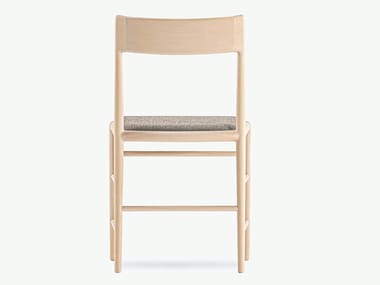 THE SENSITIVE BACK CHAIR - Beech chair by DE PADOVA