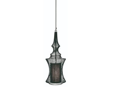 TIBET - Metal pendant lamp by Forestier