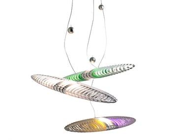 TITANIA - LED aluminium pendant lamp by Luceplan