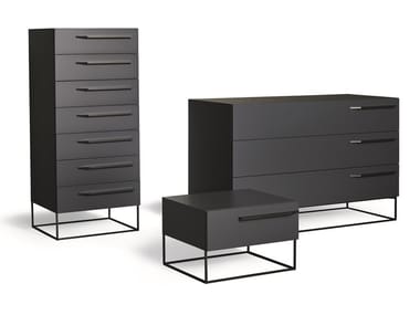 TO BE - Wooden chest of drawers by Bonaldo