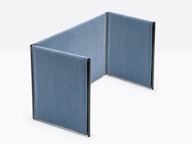 TOA FOLDING SCREEN TFS - Sound absorbing modular desktop partition by Pedrali