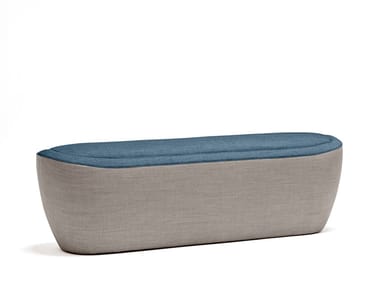 TONICA 2 - Upholstered fabric pouf by Casala