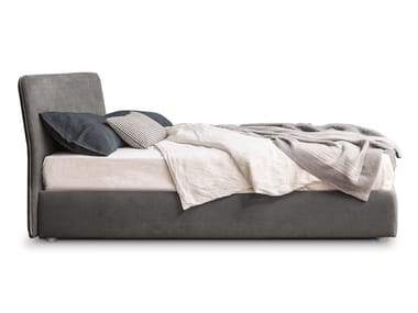 TONIGHT - Fabric double bed with upholstered headboard by Bonaldo