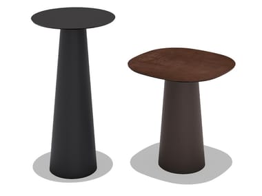 TOTEM OUTDOOR - Ceramic high table by Sovet Italia