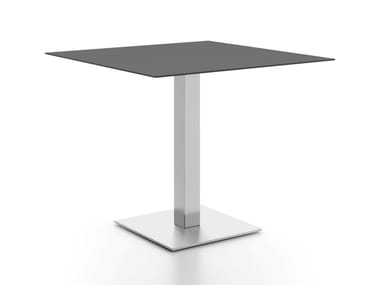 TREND B - Brushed steel table base by Atmosphera