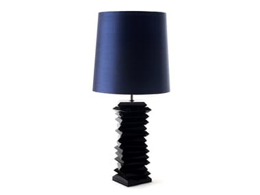 TRIBECA - Mahogany bedside lamp by Boca do Lobo