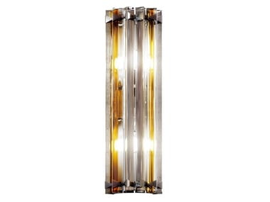 TRIEDRI - Blown glass wall light by Venini