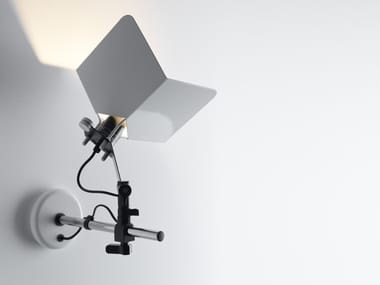 TRIEDRO - LED iron wall lamp by Stilnovo