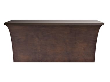 TROPEA - Rectangular iron console table by Cantori