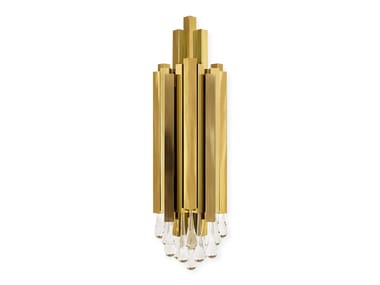 TRUMP II - Brass wall lamp by Luxxu