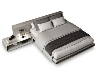 TUBE - Tanned leather storage bed by I 4 Mariani