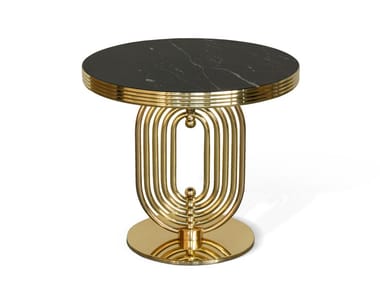 TURNER - Round marble coffee table by Essential Home