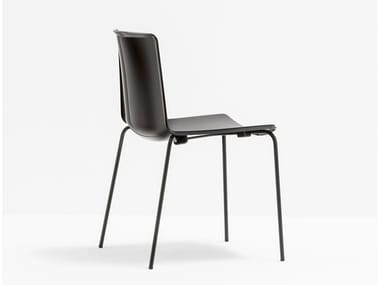 TWEET 890 - Stackable plastic restaurant chair by Pedrali