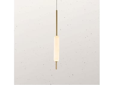 TYPHA 285.01 - LED brass pendant lamp by Il Fanale