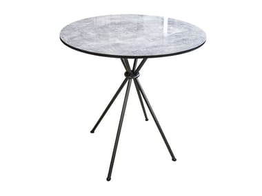 CORDA - Round HPL coffee table by Tonon