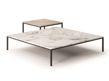 RATIO - Marble coffee table by Turri