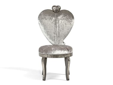 UN CUORE GRANDE COS? - Velvet chair by Sicis