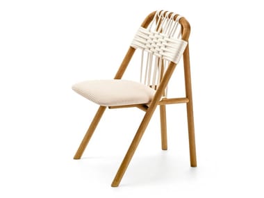 UNAM OUT 01/C - Iroko garden chair by Very Wood