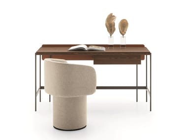 UNIT DESK - Wood veneer secretary desk by Ditre Italia