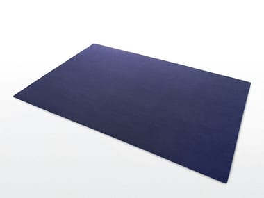 UNITO - Solid-color felt rug by Paola Lenti