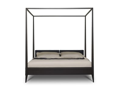 VALENTINO - Double bed with upholstered headboard by Morelato