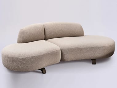 VAO - Curved 2 seater sofa by Paolo Castelli