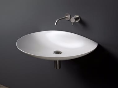 VENERE - Wall-mounted Flumood® washbasin by Antonio Lupi Design