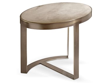 VENEZIA - Oval metal coffee table by Cantori