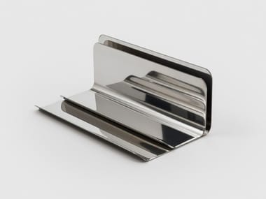 VENTOTENE - Stainless steel pen holder / paper tray by Danese Milano