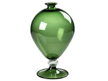 VERONESE - Handmade blown glass vase by Venini