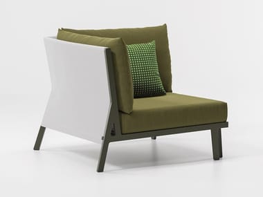 VIEQUES - Corner fabric garden armchair by Kettal