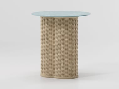 VIMINI - Round coffee table by Kettal