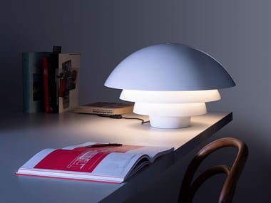 VISIERE - LED aluminium table lamp by Martinelli Luce