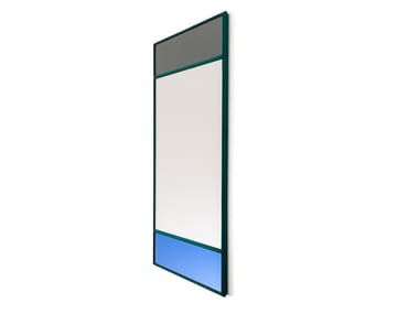 VITRAIL - Square wall-mounted framed mirror by Magis