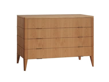 VITTORIO - Cherry wood chest of drawers by Morelato