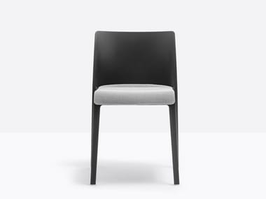 VOLT 671/2 - Polypropylene chair with integrated cushion by Pedrali