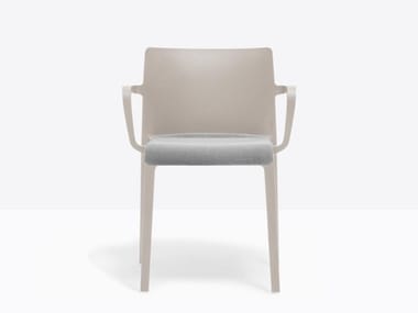 VOLT 676/2 - Chair with integrated cushion by Pedrali