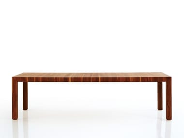 VOLTA - Extending solid wood table by more