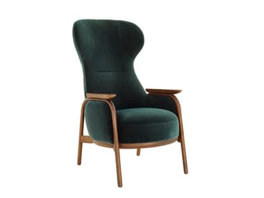 VUELTA - Wing armchair with armrests by Wittmann