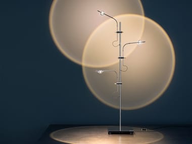 WA WA T - LED metal table lamp with Dimmer by Catellani & Smith