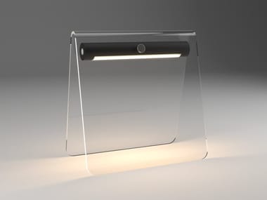 WAND - Plexiglass table lamp by Martinelli Luce