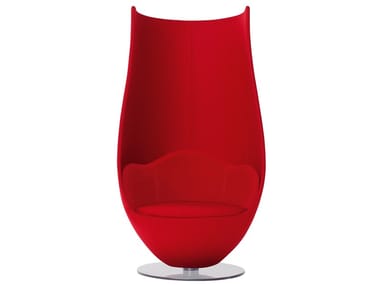 WANDERS¡¯ TULIP ARMCHAIR - Swivel armchair by Cappellini