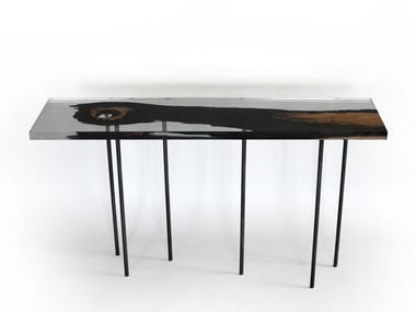 WETLAND RELIC - Rectangular console table by alcarol