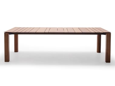 WIND ME 5835 - Rectangular wooden table by Andreu World