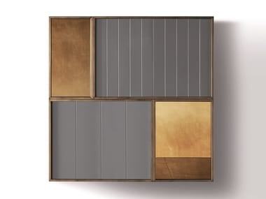 WOLFANG - Highboard with doors by Meridiani