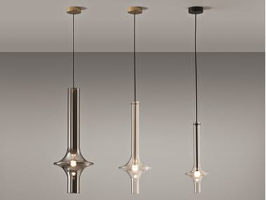 WONDER - LED Borosilicate glass pendant lamp by Penta
