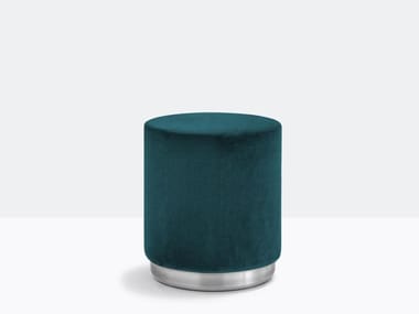 WOW 327 - Upholstered round pouf by Pedrali